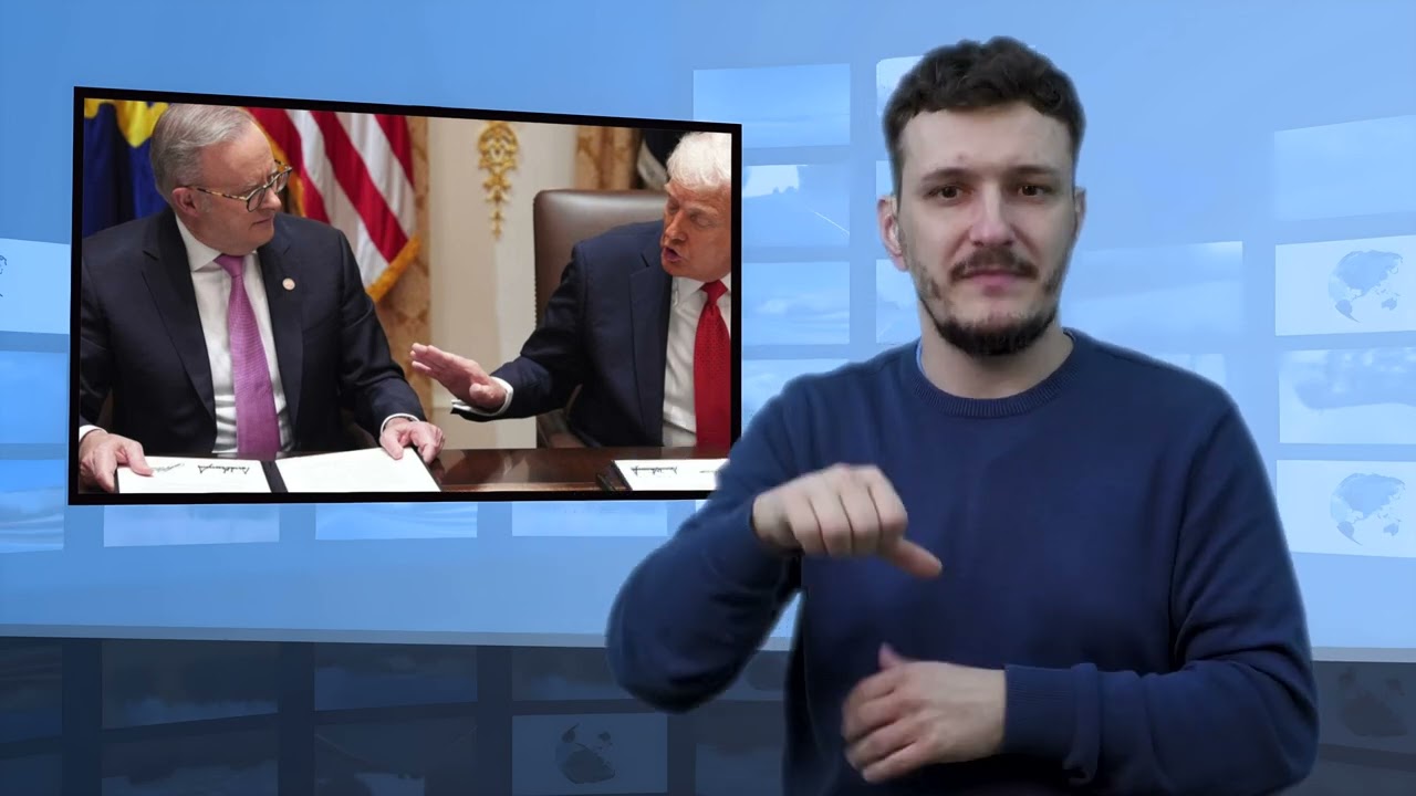 Donald Trump prosi Australię o azyl dla piłkarek Iranu (Tłumaczenie na Język Migowy - PJM)