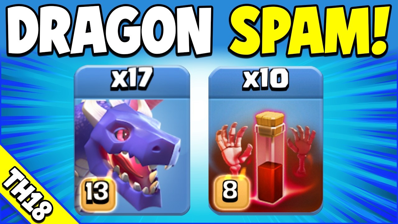 Easiest Air Attack AFTER July Balance Changes! TH18 Attack Strategy (Clash of Clans)