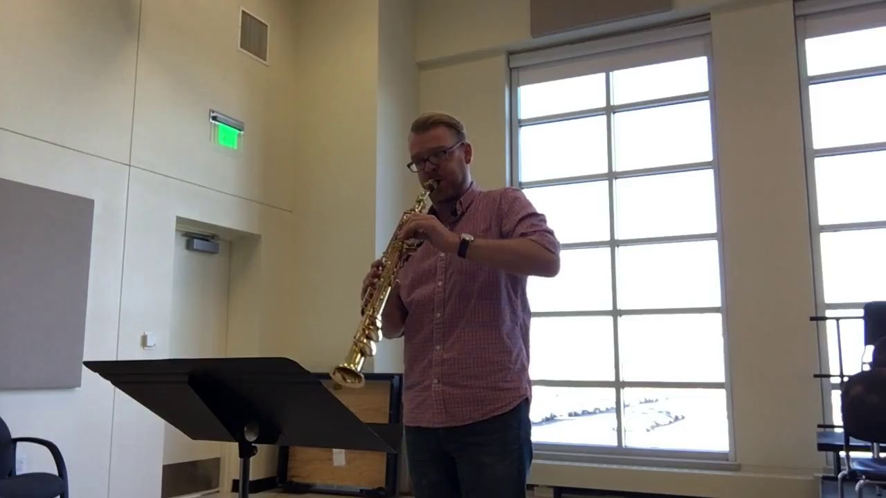 Ferling Etude No. 7 || James Barger, Saxophone