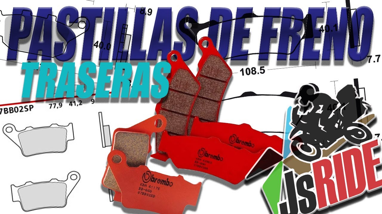 CAMBIO de PASTILLAS traseras BMW F 750 / 850 GS - A