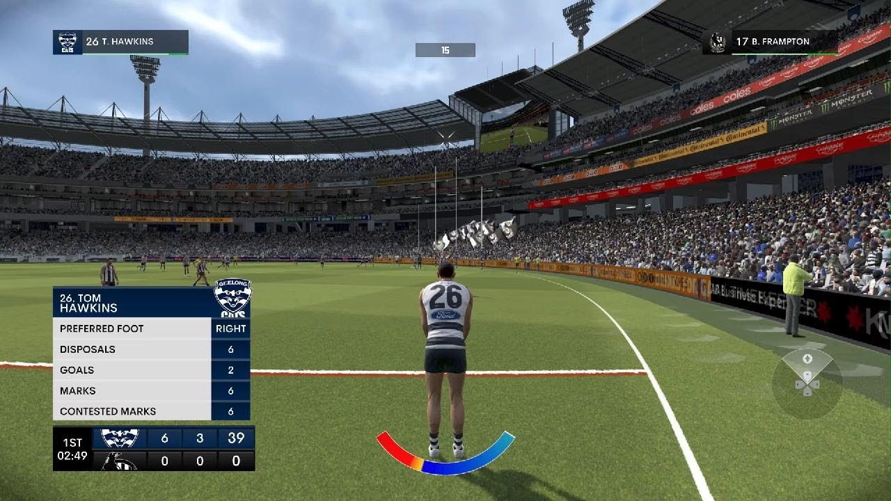 Playing AFL Grand final in AFL 23#AFL