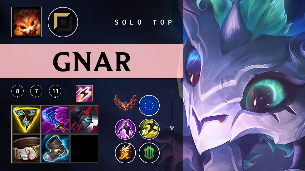 Gnar Top vs Malphite - EUW Grandmaster Patch 26.04