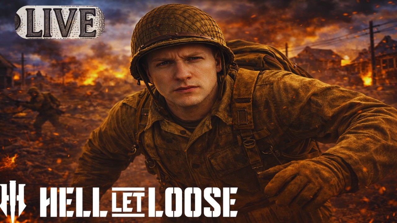 🔴(VERT) LIVE Learning the Ropes | Hell Let Loose