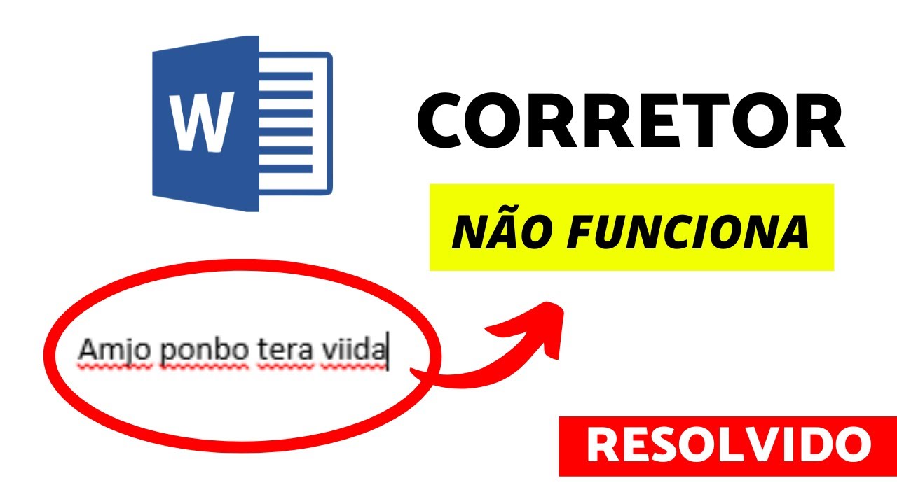 Corretor Ortográfico do Word NÃO FUNCIONA - Como Resolver