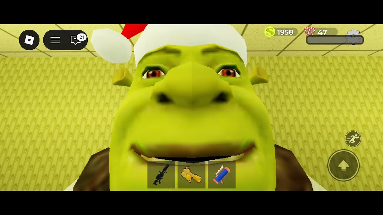 Shrek in the backrooms