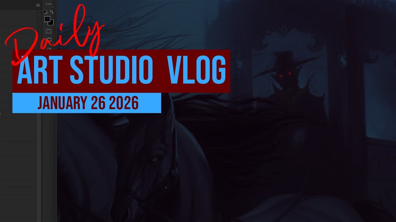 Daily Art Studio Vlog: Day 4