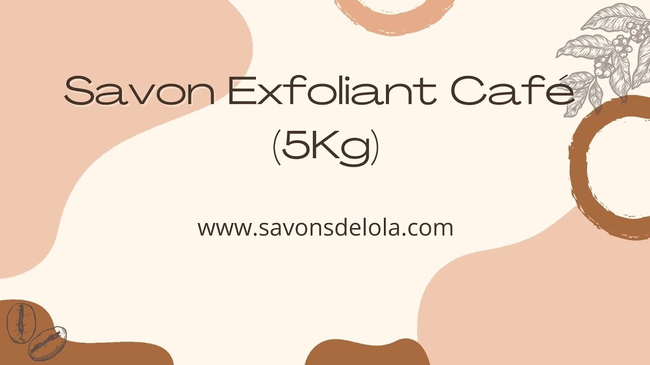 Savon exfoliant Café 5kg