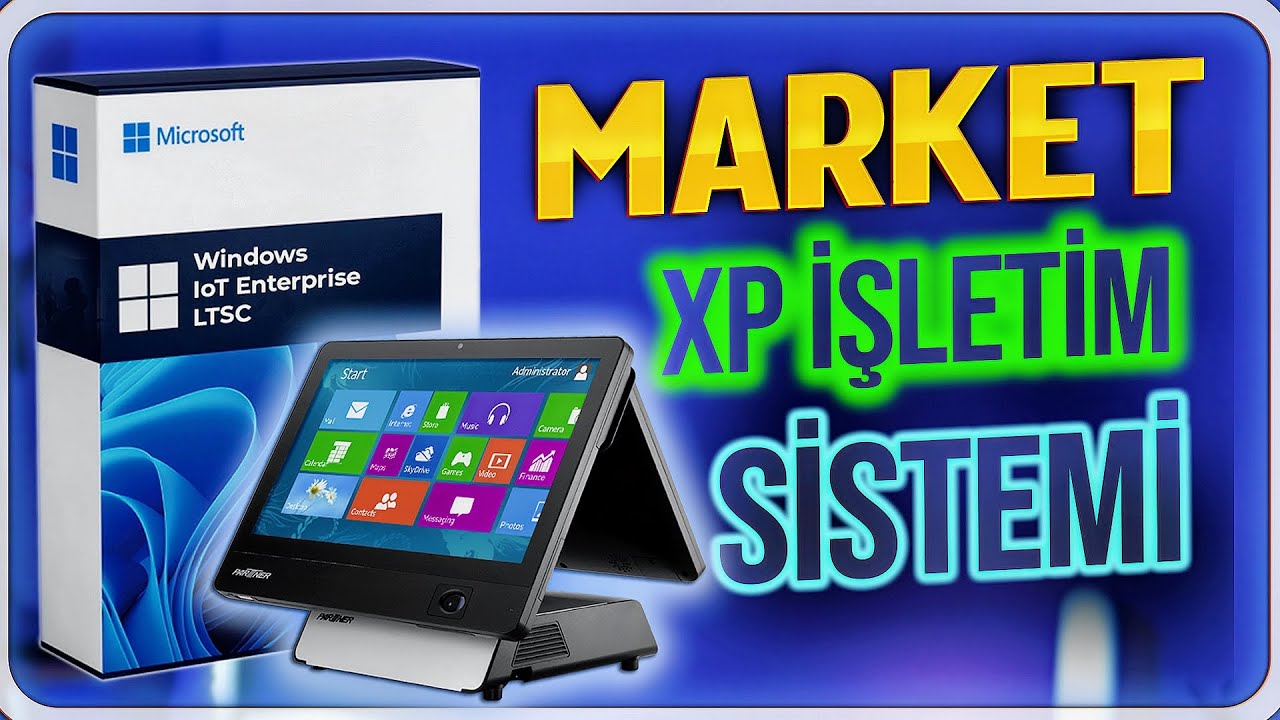 🔴Marketlerde kullanılan İşletim Sistemi: Windows XP Embedded POSReady 2009