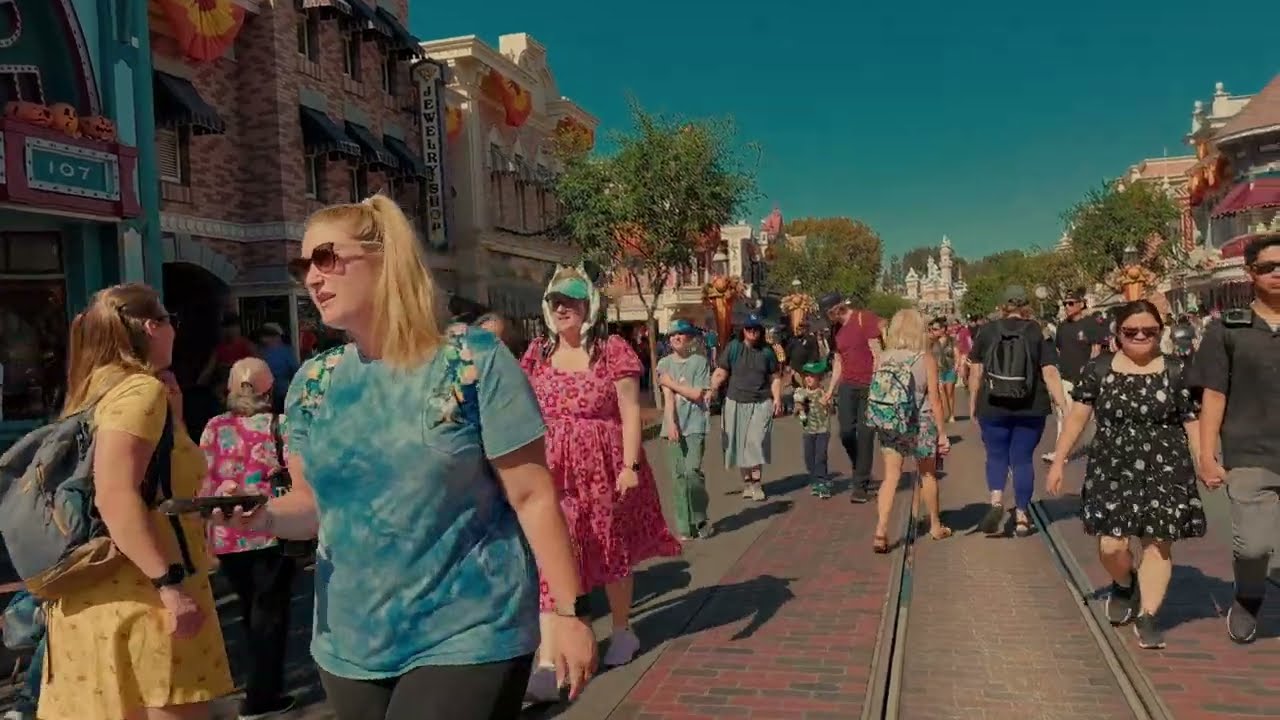 Just Walking Around Disneyland