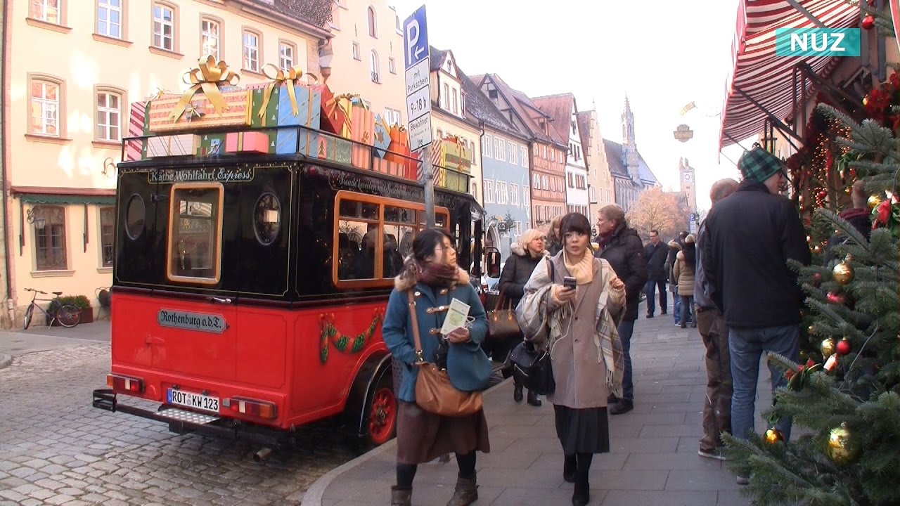 Weihnachtsmarkt in Rothenburg ob der Tauber