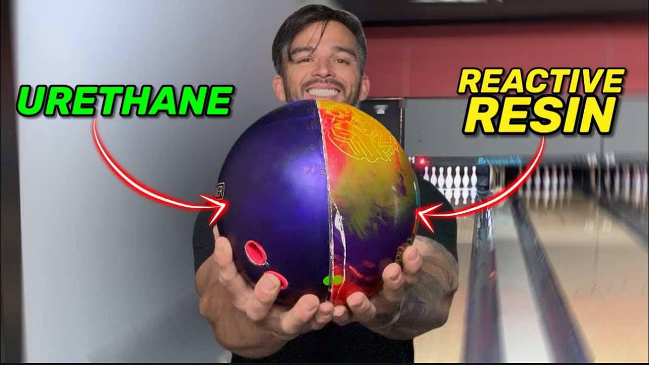 I built a Half-URETHANE Half-REACTIVE Bowling Ball