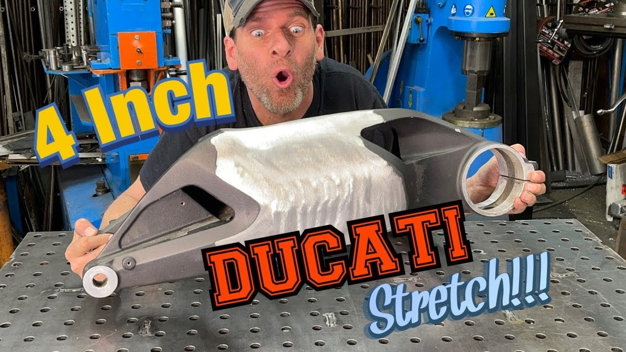DUCATI MONSTER 4 INCH STRETCH !!!