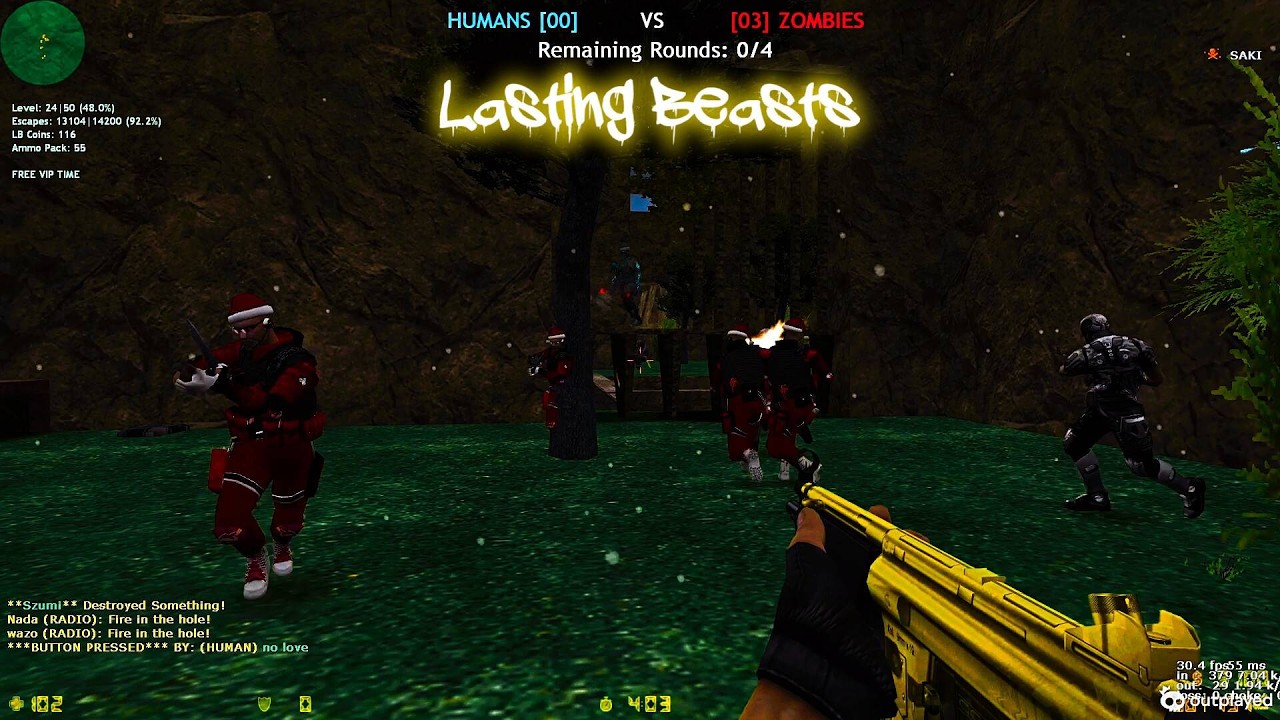 Lasting Beasts I Zombie Escape map ze_watery_escape_v1