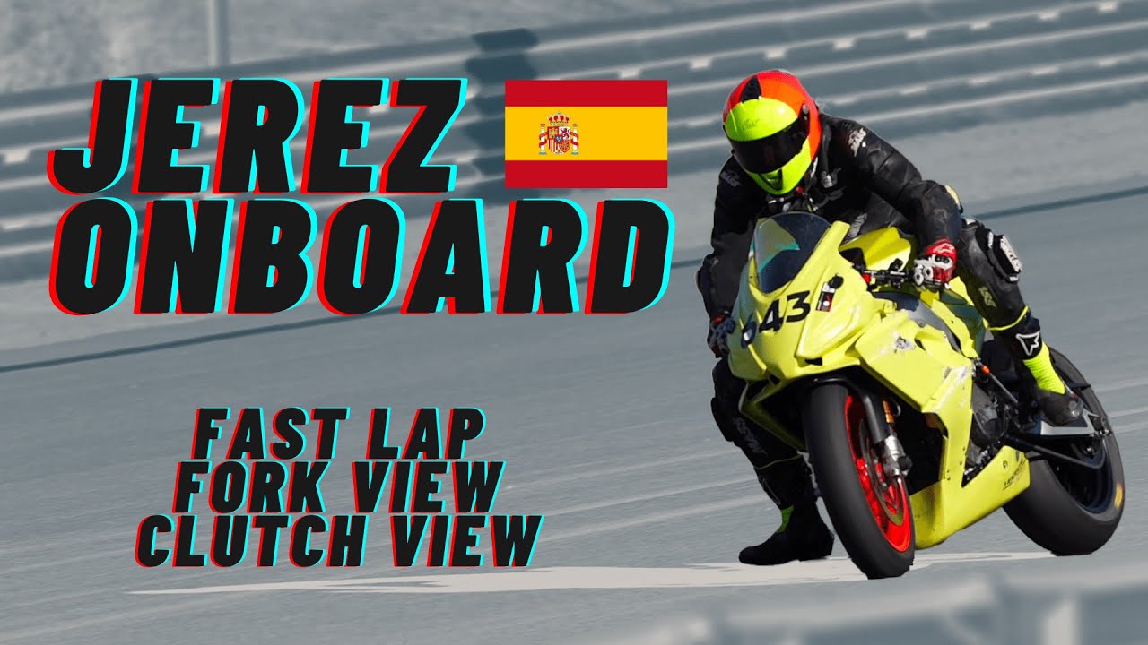 Jerez Onboard | Aprilia Rs660 | Fast Laps + Clutch View + Fork View
