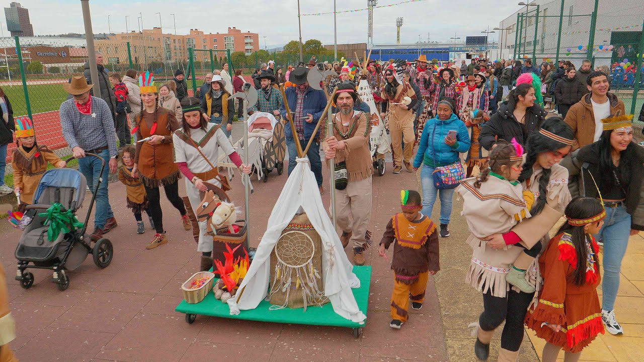 Ponferrada celebra el Carnaval Infantil con miles de participantes