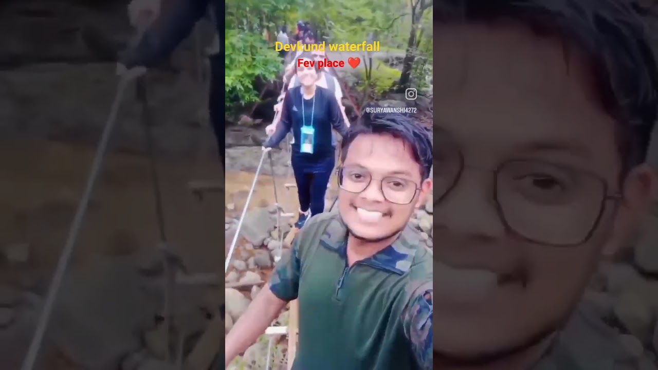 Devkund waterfall pune #bhatkanti #shorst #viral #trekking #devkund #waterfall #cinematic #video