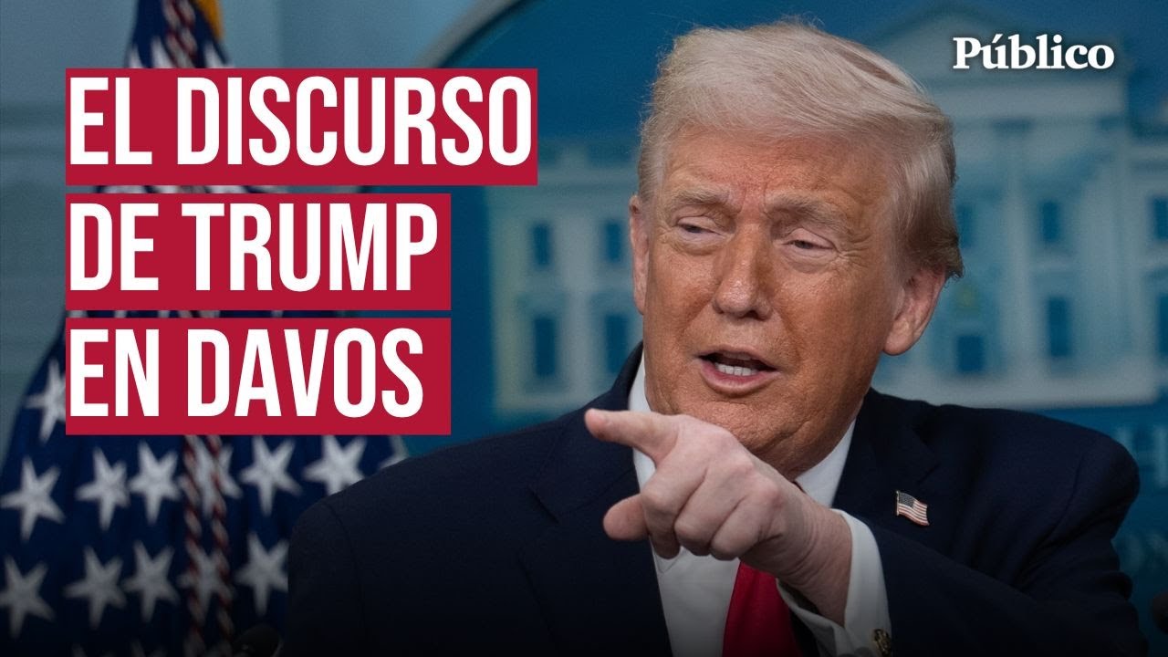 DIRECTO | Intervención de Donald Trump en el Foro Mundial de Davos