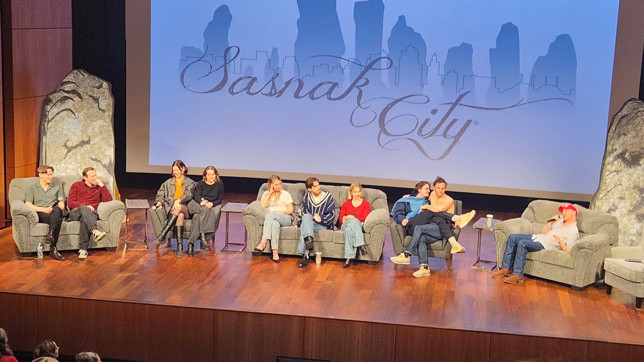 Panel @ Sasnak City w Steven Cree, Charles Vandervaart, John Bell, Lauren Lyle,& MORE Outlander Cast