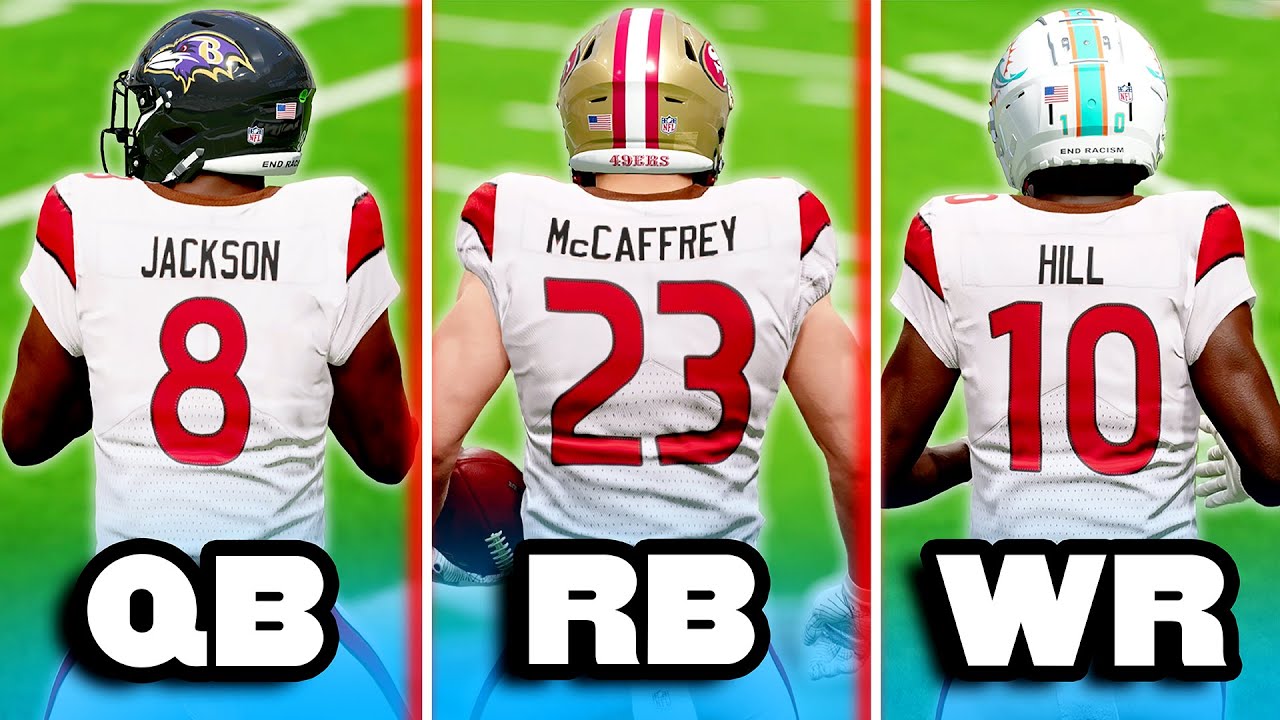 I made a team of NFL PRO BOWLERS