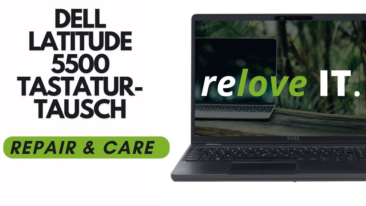 Dell Latitude 5500 Tastaturtausch