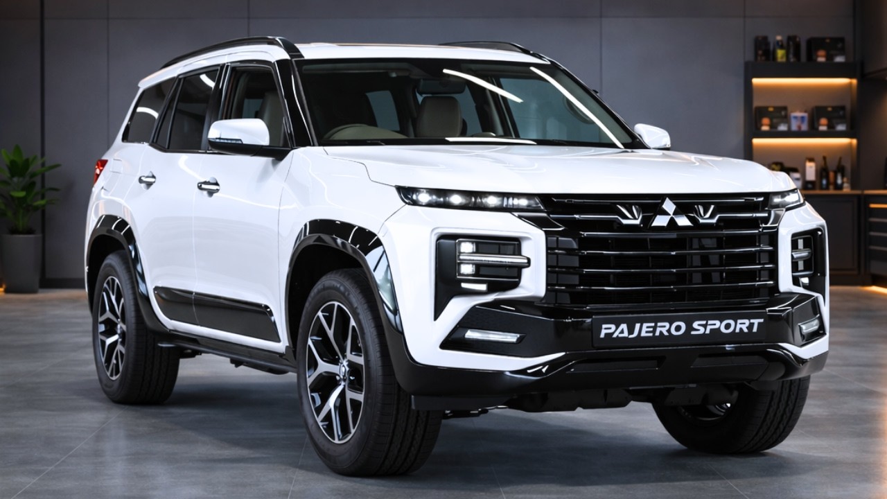 2026 Mitsubishi Pajero Sport Spotted Testing – All-New Generation Revealed!