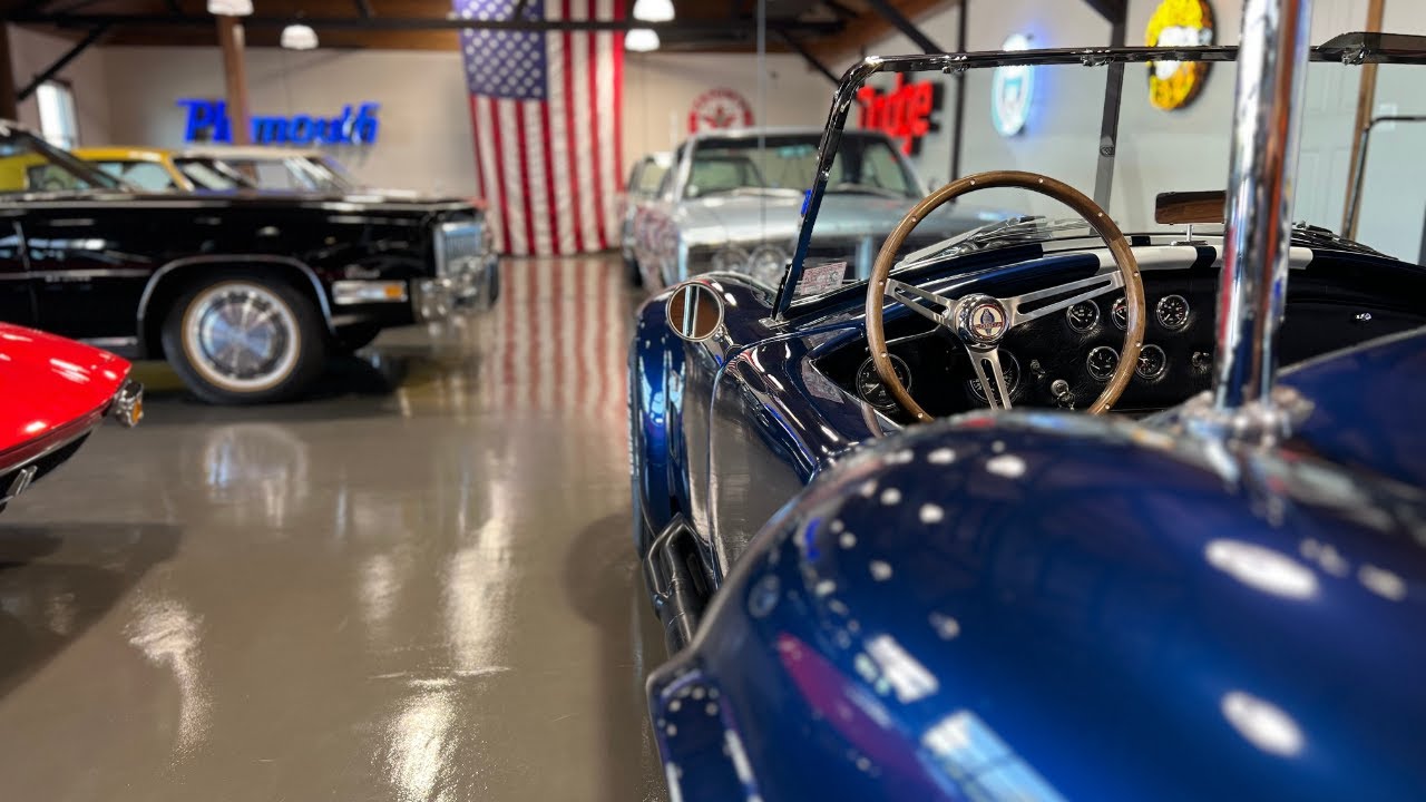 The BEST sounding Shelby AC Cobra (in Ford vs Ferrari colors)