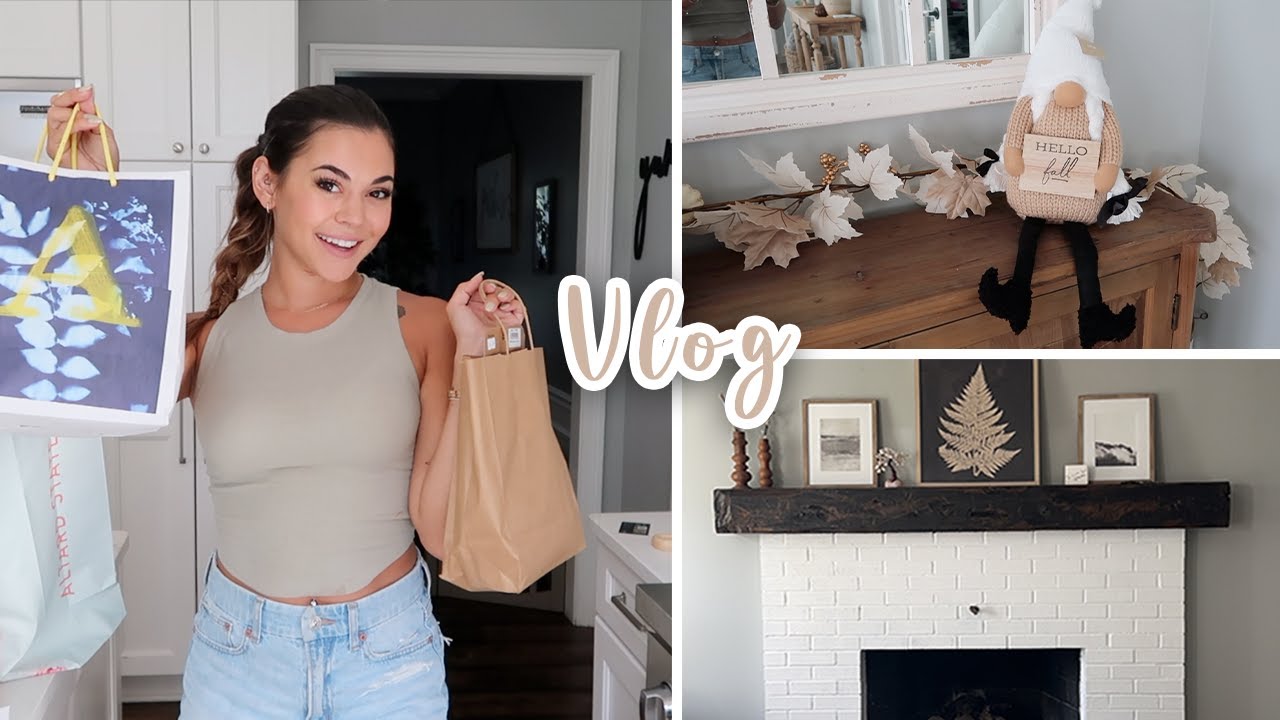 Vlog | Room Tour, Fall Shopping Spree, Aldi Grocery Haul