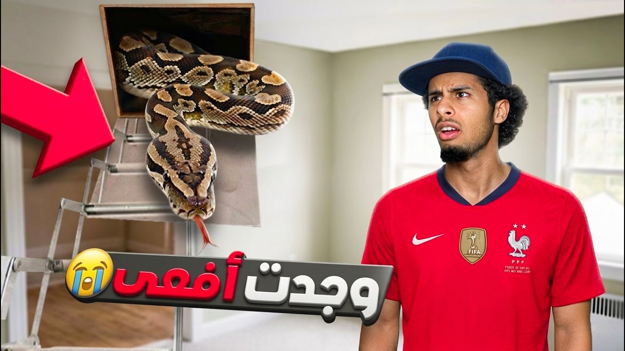 للأسف لقيت غرفة سرية فدارنا الجديدة… وخرجت منها أفعى ضخمة! 😱🐍