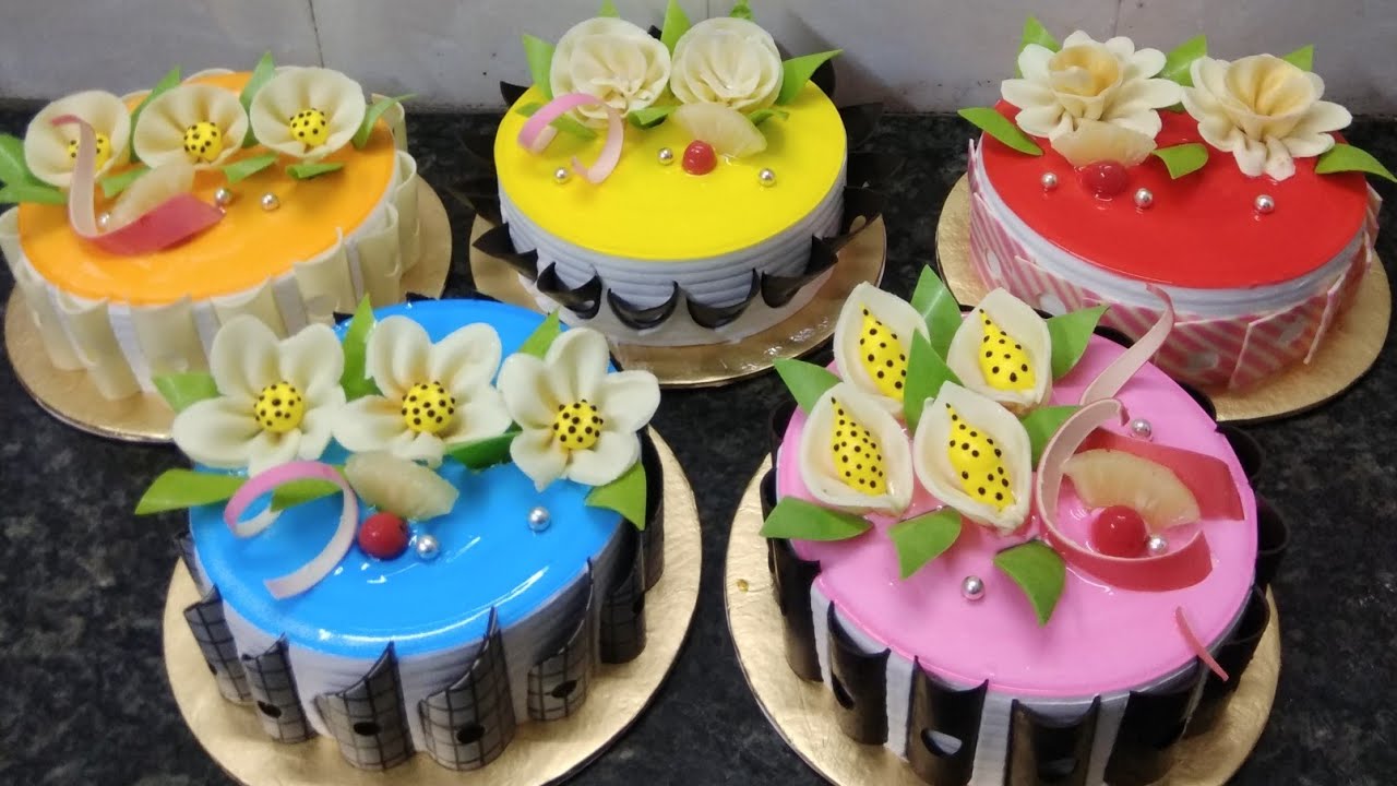 Satisfying and Perfect pineapple cake Design |Simple Counter Cake