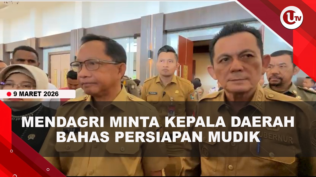 MENDAGRI MINTA KEPALA DAERAH BAHAS PERSIAPAN MUDIK DAN PENGENDALIAN INFLASI | U-NEWS