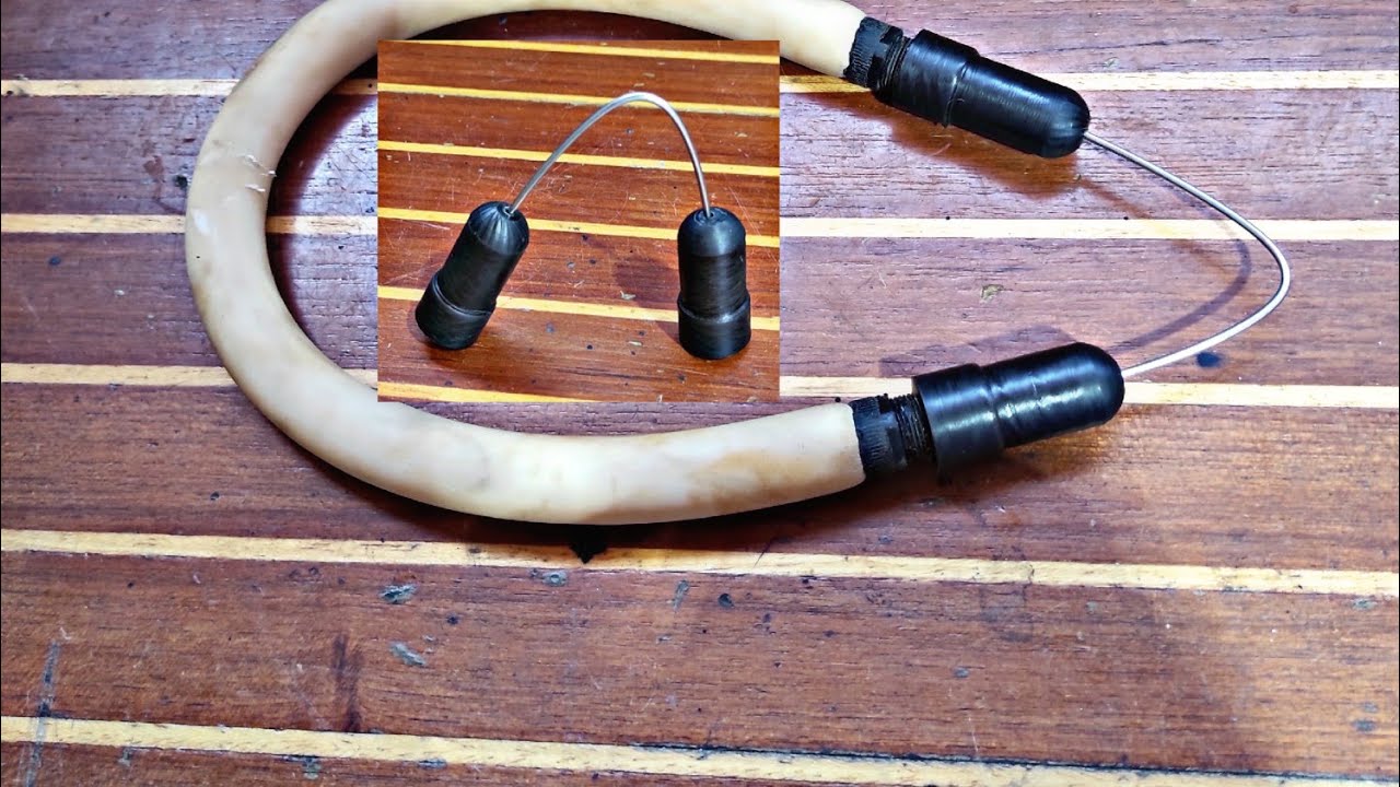 how to make speargun wishbone plastic