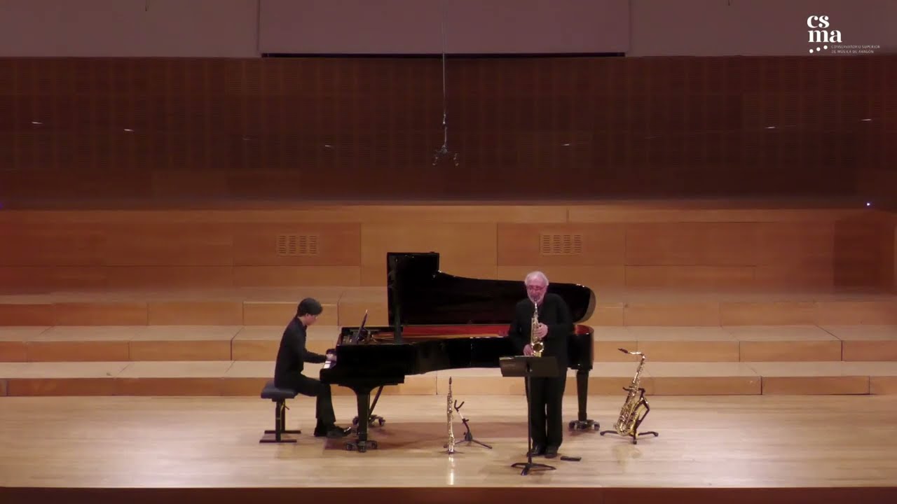 Fantasiestücke, Op. 73 (1849) Robert Schumann - Saxophone Andrés Gomis