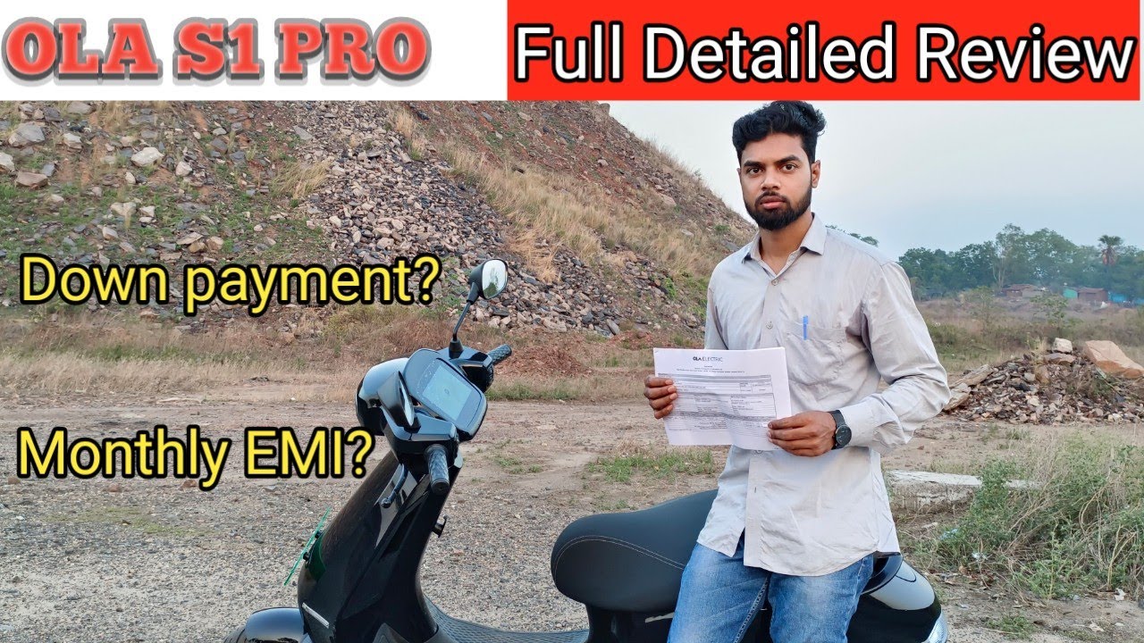 ola s1 pro jet black detailed review।। Down payment, EMI & Loan process।। @xploreauto
