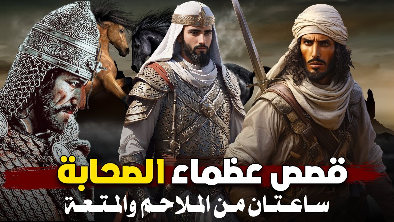 قصص عظماء الصحابة، عظماء يجهل سيرتهم الكثيرون!! (ساعتان من الملاحم والمتعة)