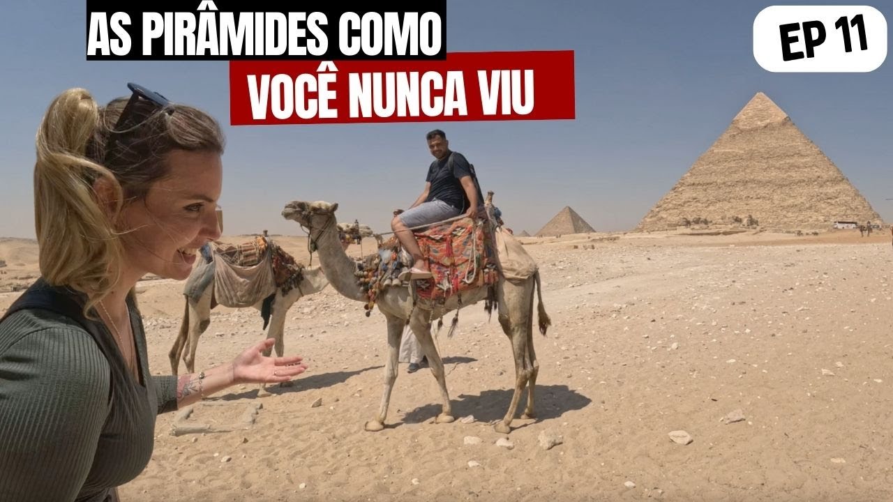 AS PIRÂMIDES DO EGITO SÃO INCRÍVEIS! | SÃO GIGANTES!!