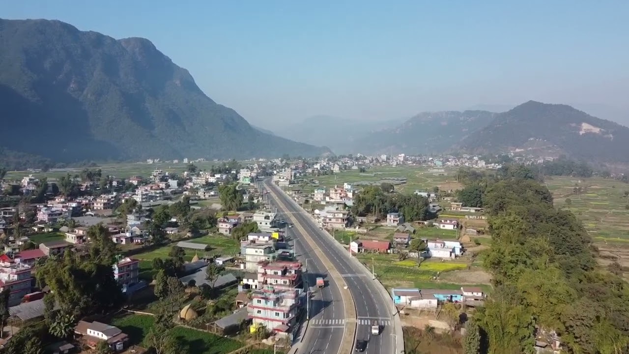 Aerial view of hemja ❤️🇳🇵 || pokhara || drone shot ||
