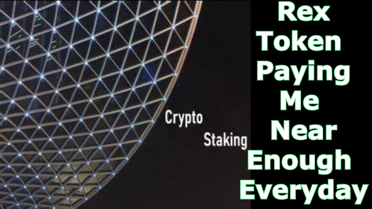 Rex Token Paying Me Near Enough Everyday