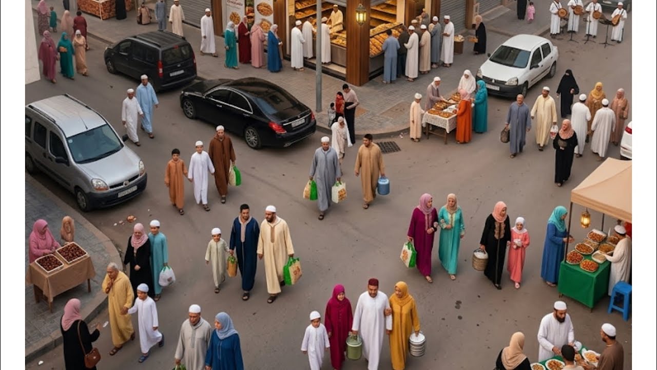 اجواء أواخر رمضان في المغرب 🇲🇦 العربي