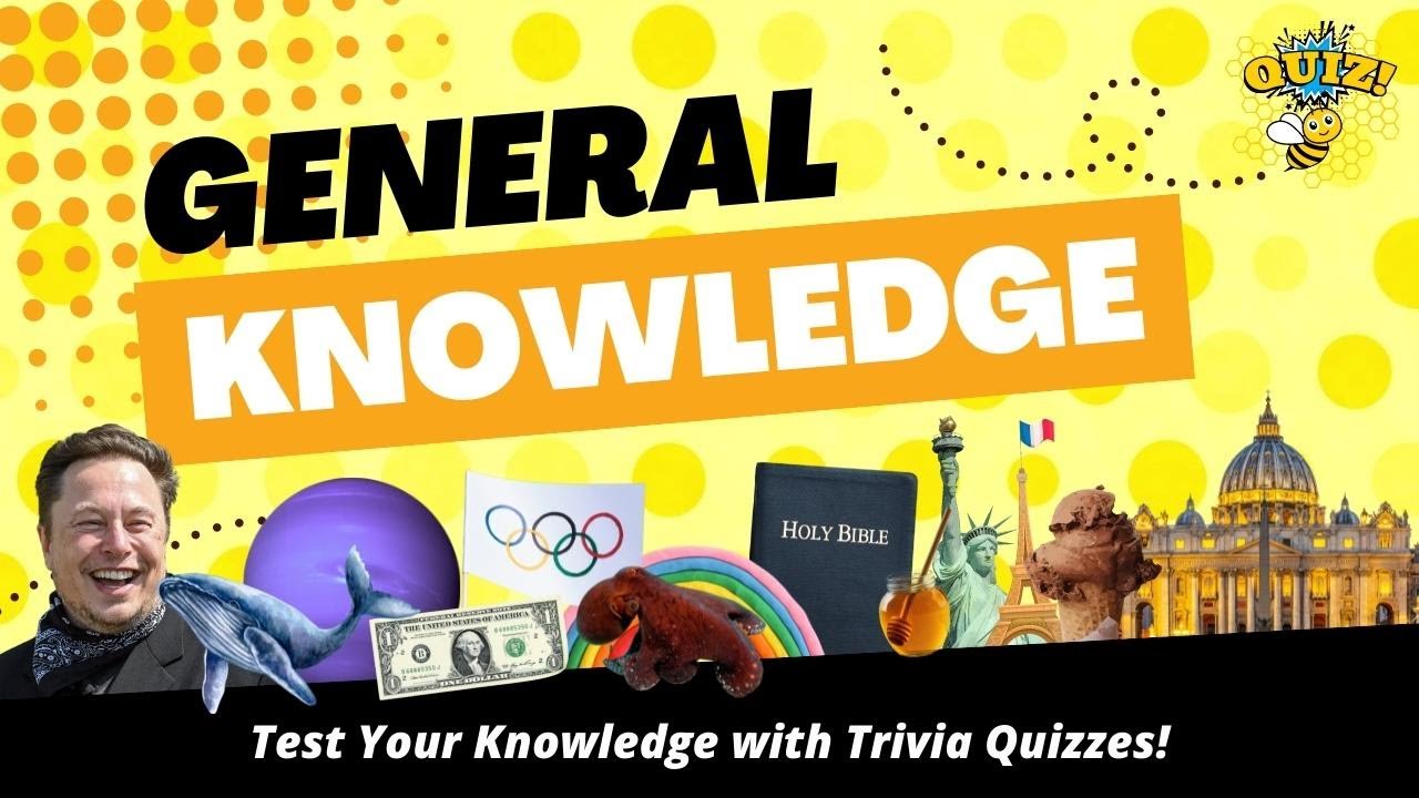 General Knowledge QUIZ!! | Easy Round Quiz Bee 🐝