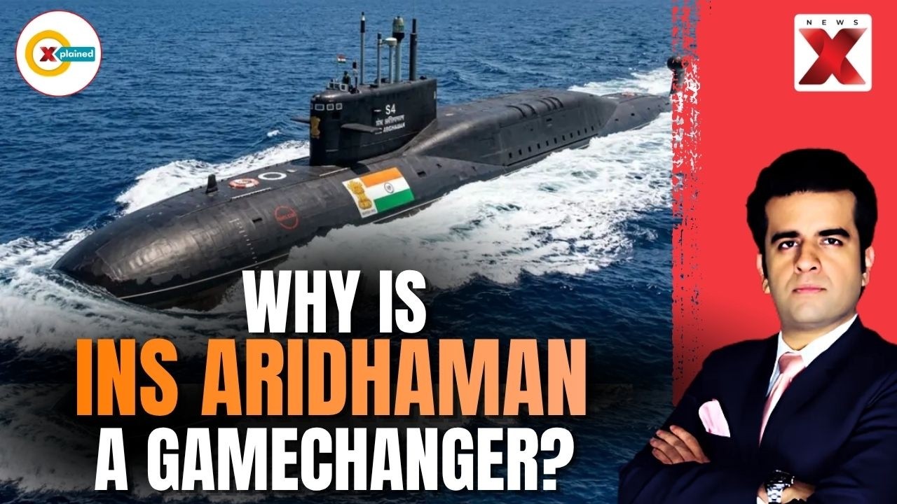 INS Aridhaman: India's New Nuclear Submarine Unveiled | Xplained By NewsX