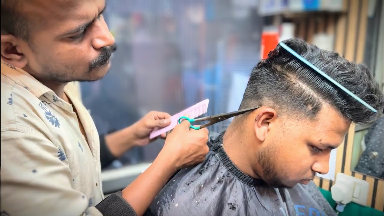 Relaxing Barber Haircut That Puts You to Sleep 😌✂️ |Most Satisfying Haircut You’ll Ever Watch 🤯| 