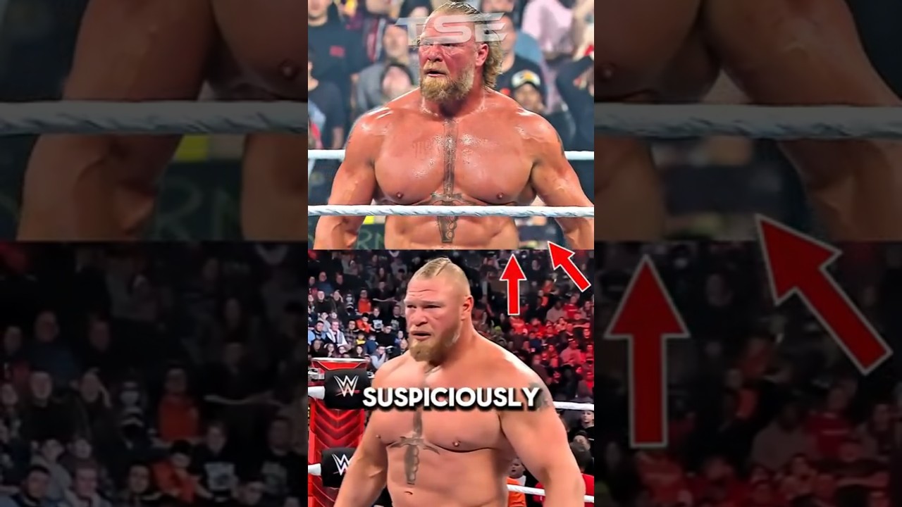 Did You Notice Brock Lesnar's Suspiciously 'Roided' Body At Wrestlepalooza?! 😨 #wwe