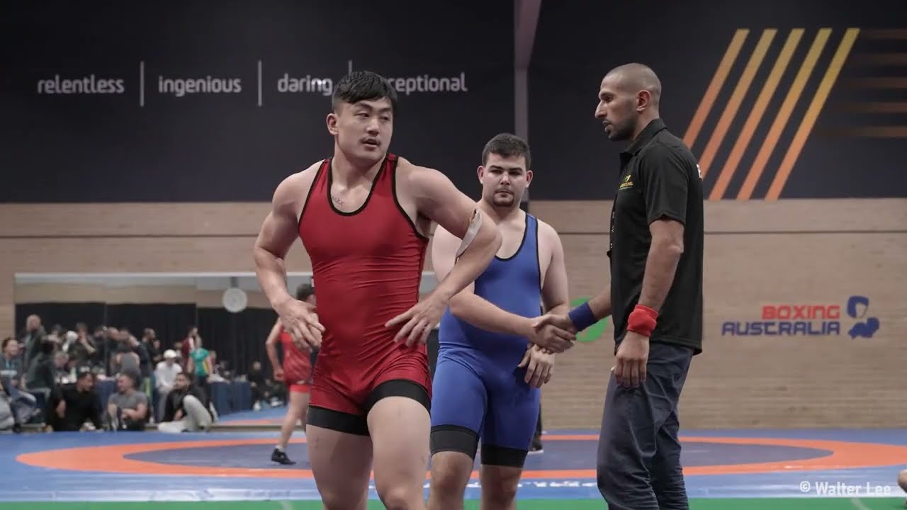 WRESTLER 1 vs WRESTLER 2  [4K VIDEO]   -  NATIONAL WRESTLING CHAMPIONSHIPS 2022