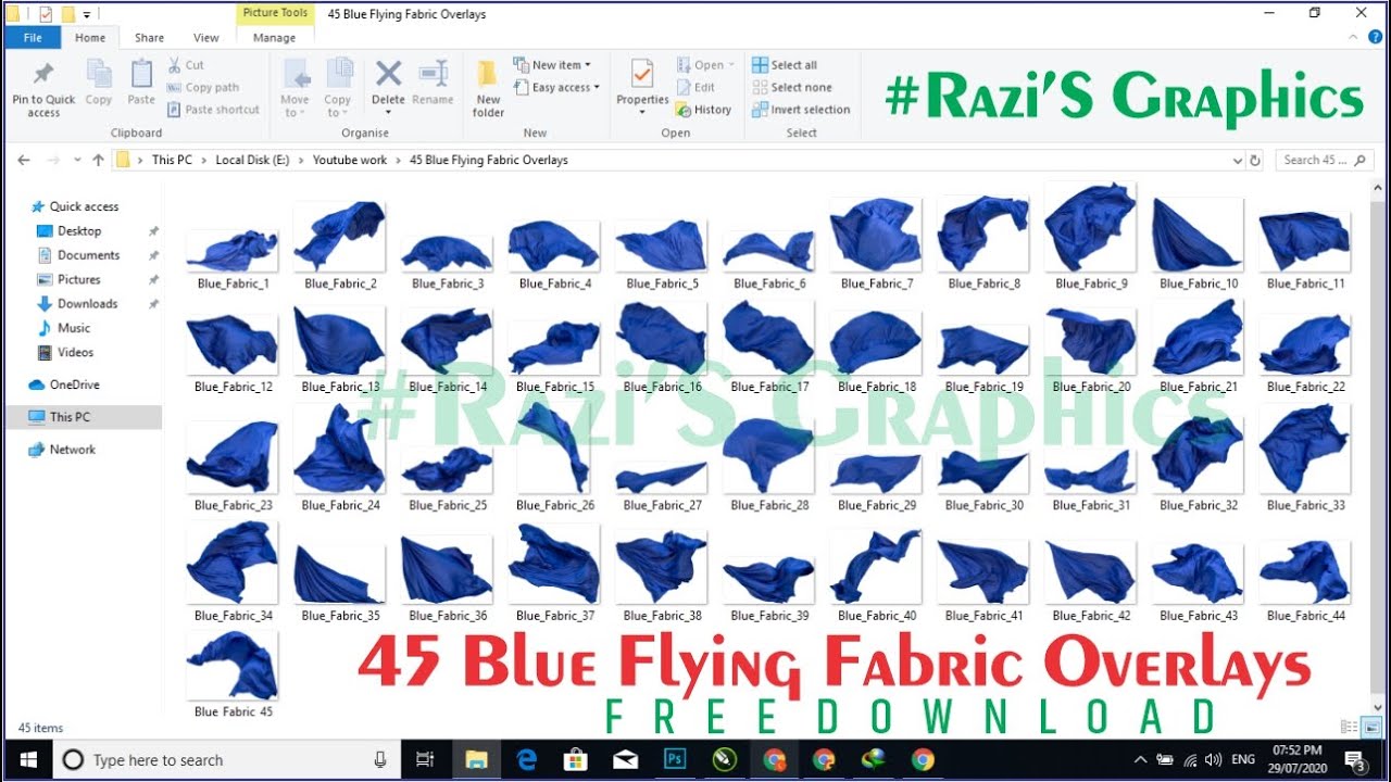 45 Blue Flying Fabric Overlays Free Download #razisgraphics #freepng #flyingfabric #freedownload