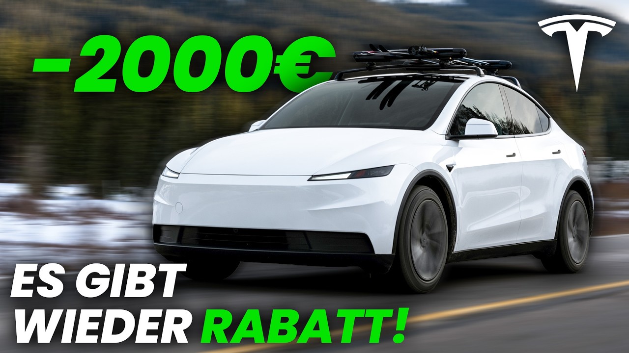 Es gibt wieder Rabatt auf das Tesla Model Y! & Update zu FSD in Deutschland (Tesla News)