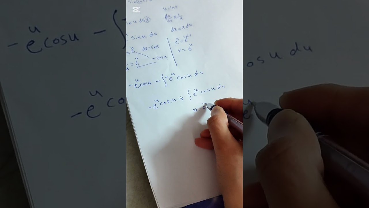 التكامل الدوري بابسط شرح التكامل بالاجزاء رياضيات توجيهي المسار الاكاديمي 