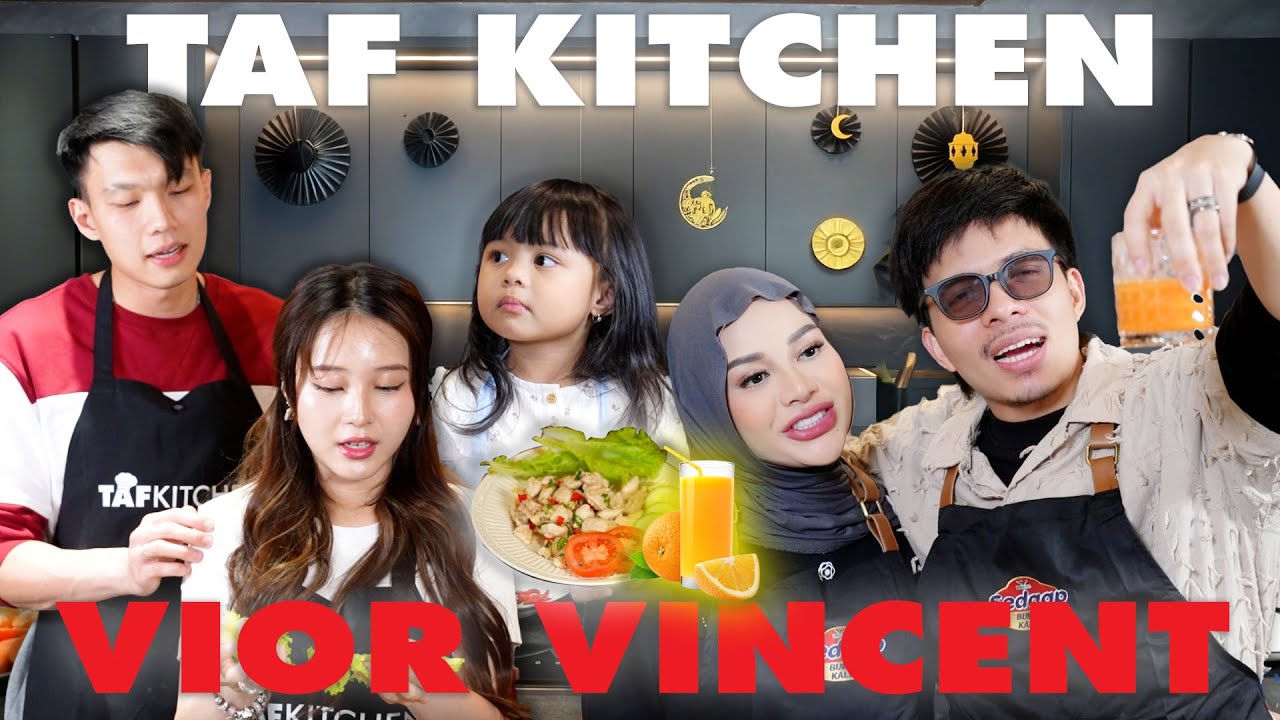 CHEF VIOR VINCENT MASAK BARENG AMEENA SEDAAP BANGET!! #TAFKITCHEN