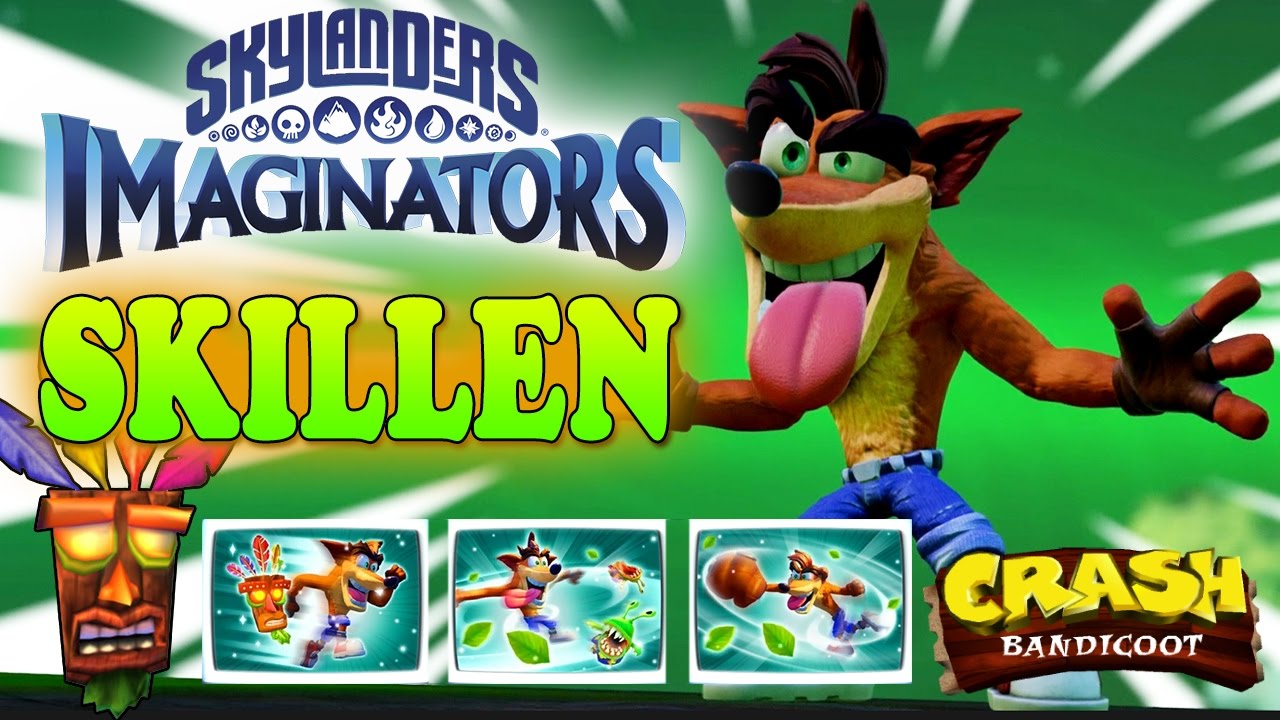 Skylanders Imaginators Crash Bandicoot Skillen auf Wirbelnd zum Sieg | Let´s Play Skylanders