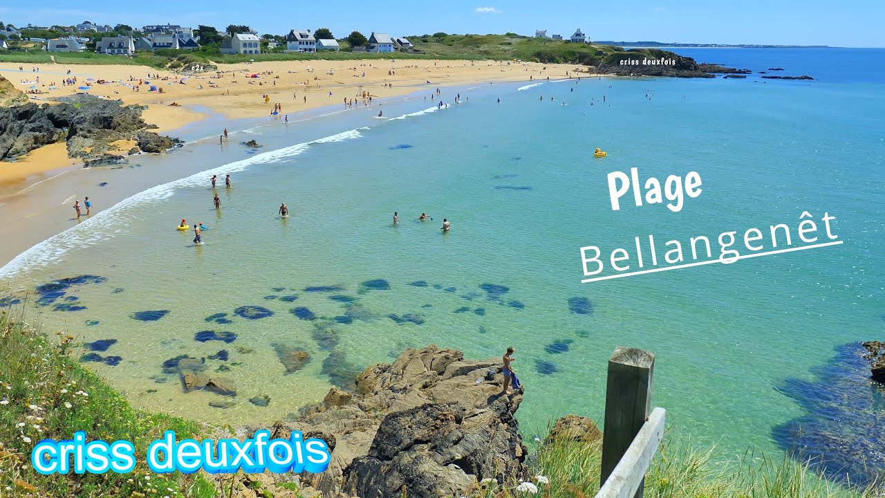 Plage de Bellangenêt  ; Littoral Breton ; Clohars-Carnoët ; Beau ; Bretagne Sud ; Finistère ; France