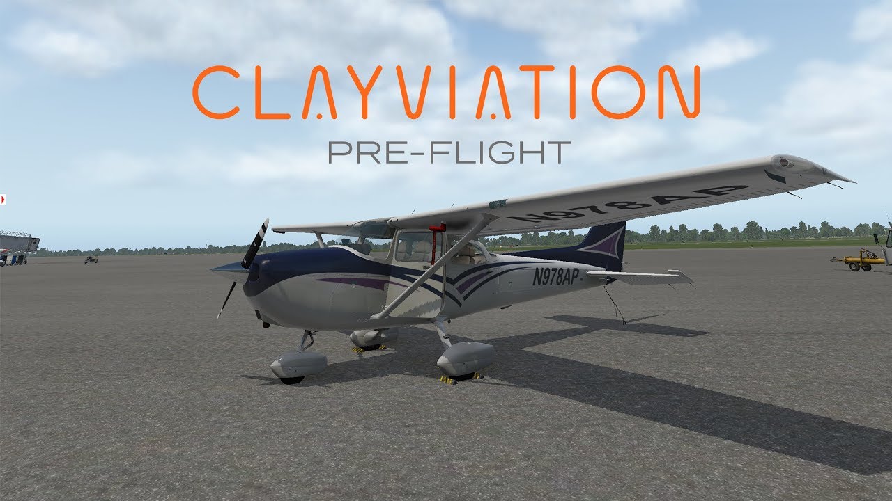 Cessna 172 Preflight - X-Plane